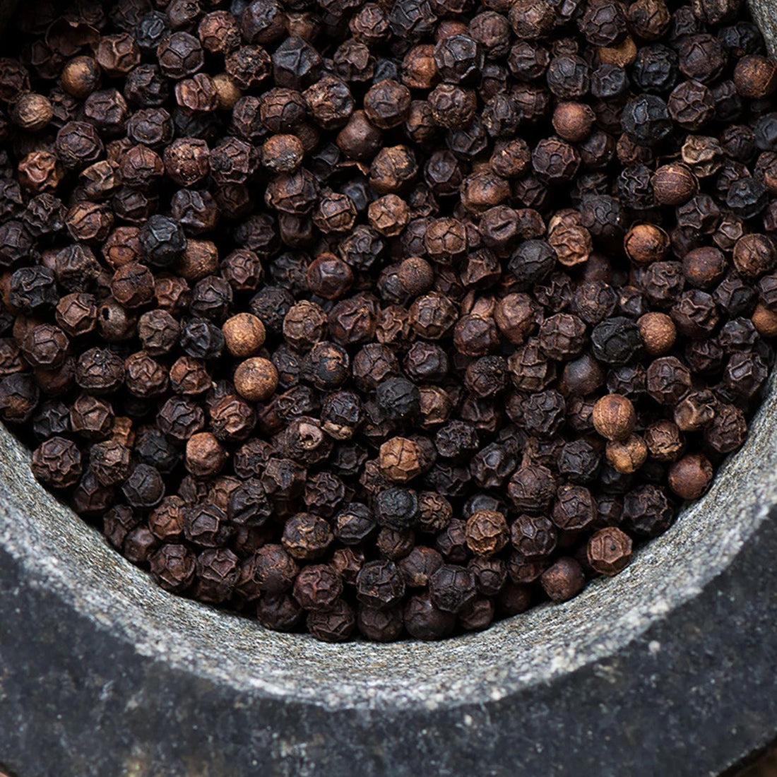 Whole Black Pepper - Jumbo Size. Highest Grade – Sidapur