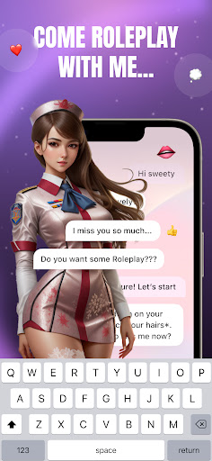 Screenshot LOVD: AI Dating & Waifu Hub