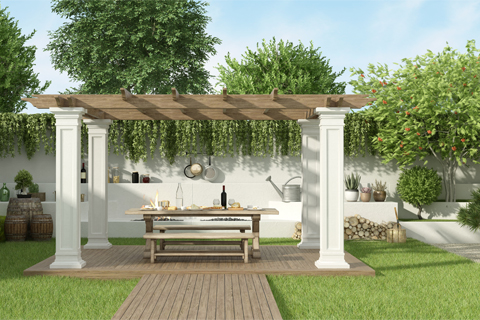 Pergola Seating