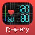 Icon Blood Pressure Diary - BP & HR