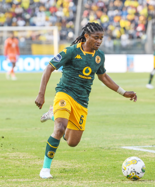 Siyethemba Sithebe during the DStv Premiership match between Mamelodi Sundowns and Kaizer Chiefs at Lucas Moripe Stadium on August 09, 2023