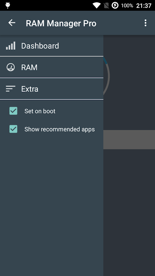  RAM Manager Pro: captura de tela 