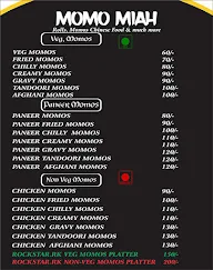 Momo Miah menu 4