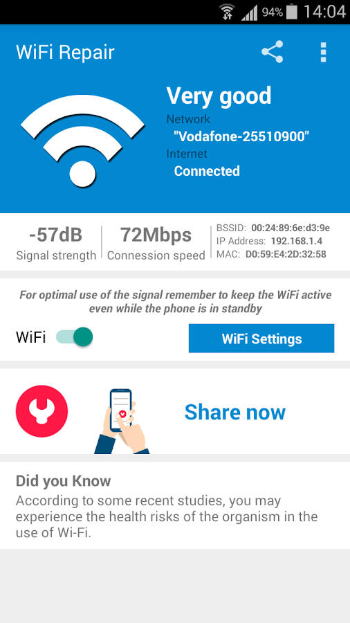    WiFi Repair- screenshot  