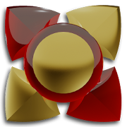 3D RED GOLD Next Launcher