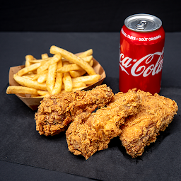 3 Pieces Monga Crispy Chicken Combo