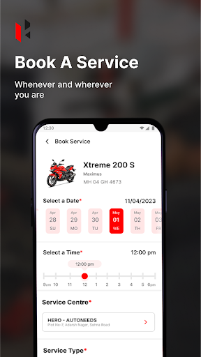 Screenshot Hero App