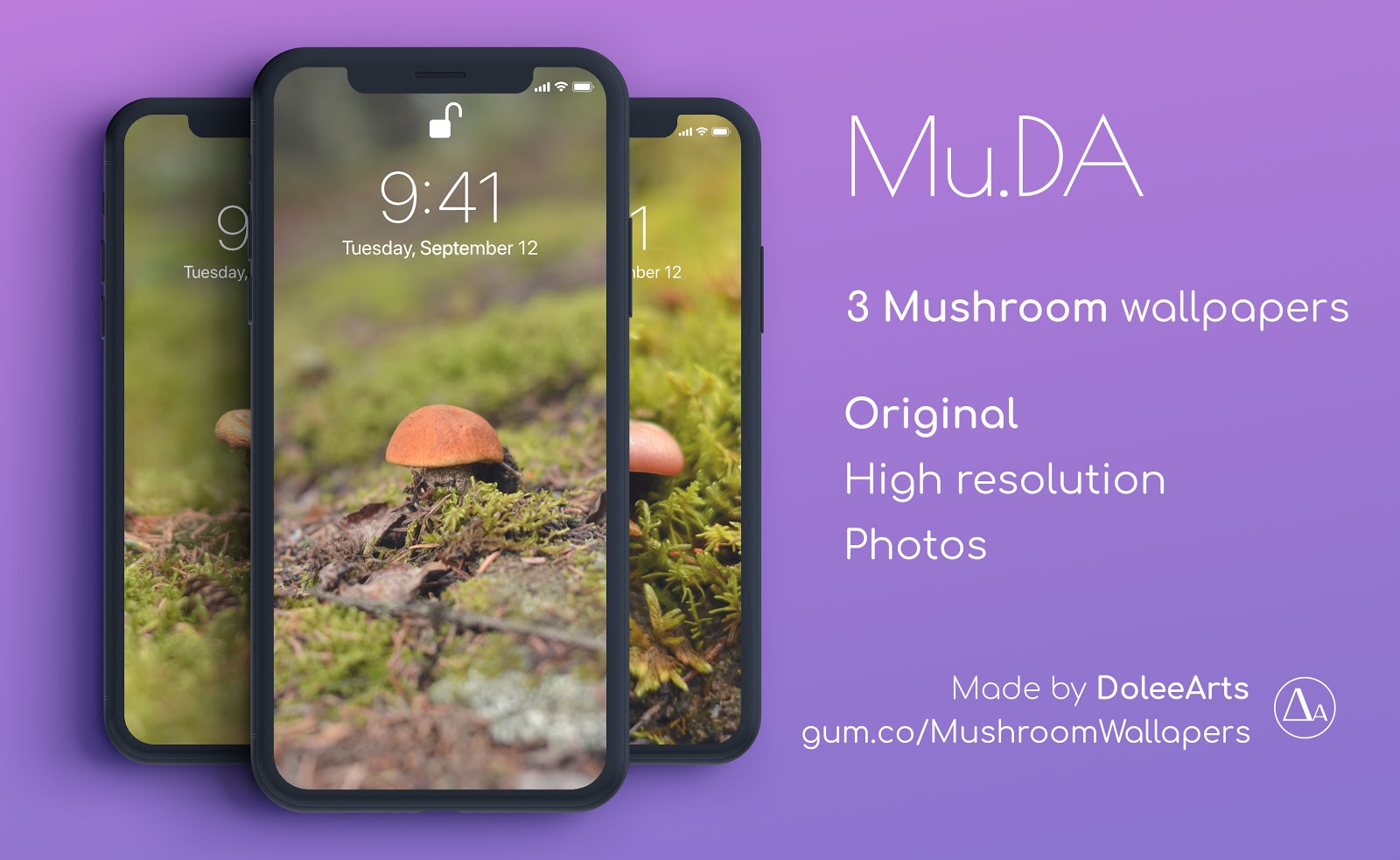 Mu.DA: Mushroom Wallpapers