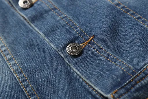 Title 4, Mens Hooded Denim Spliced Sleeve Jacket, combi...