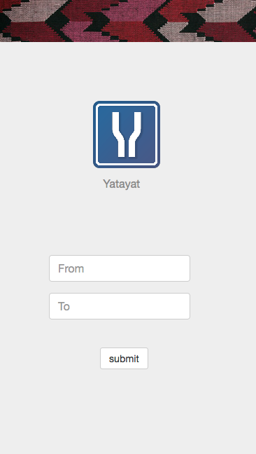 Android application Yatayat screenshort