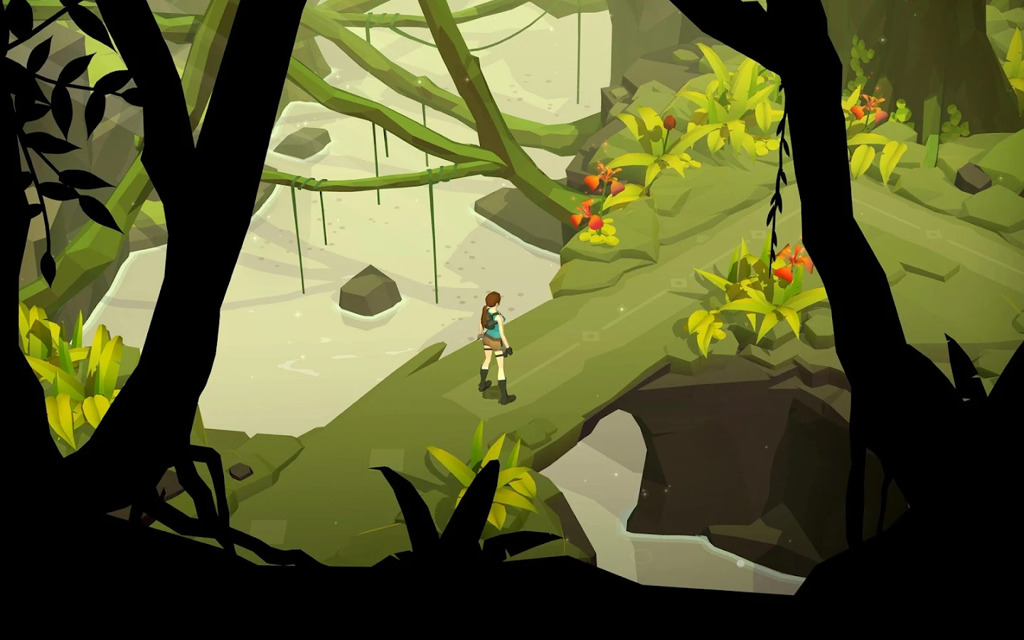   Lara Croft GO: captura de tela 