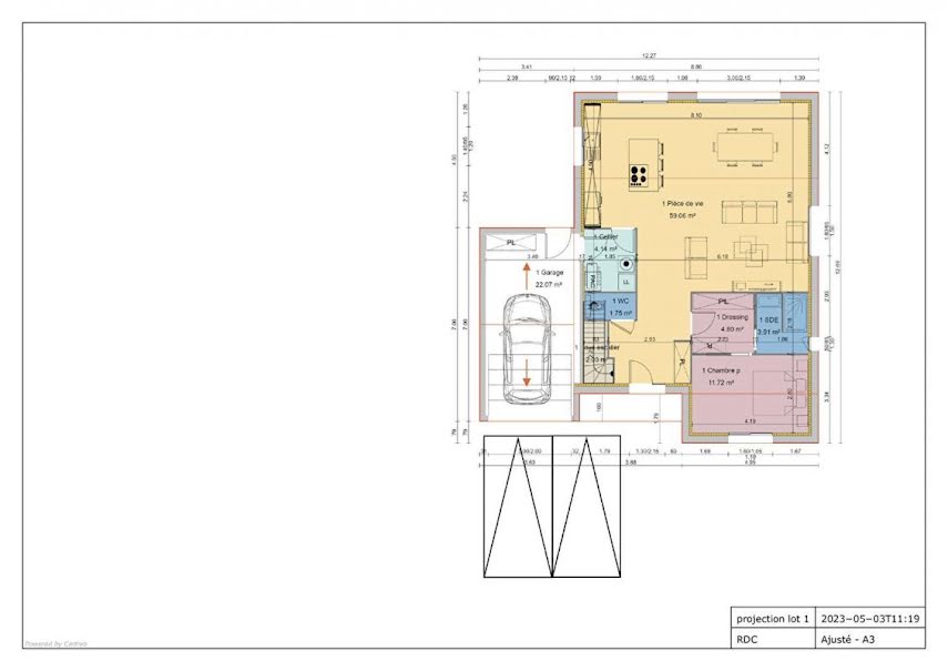 Vente maison 5 pièces 137 m² à Treillières (44119), 465 000 €