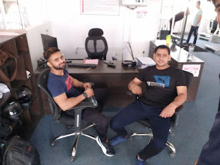 Sonu Gujjar at Power World Gym, Nehru Ground,  photos