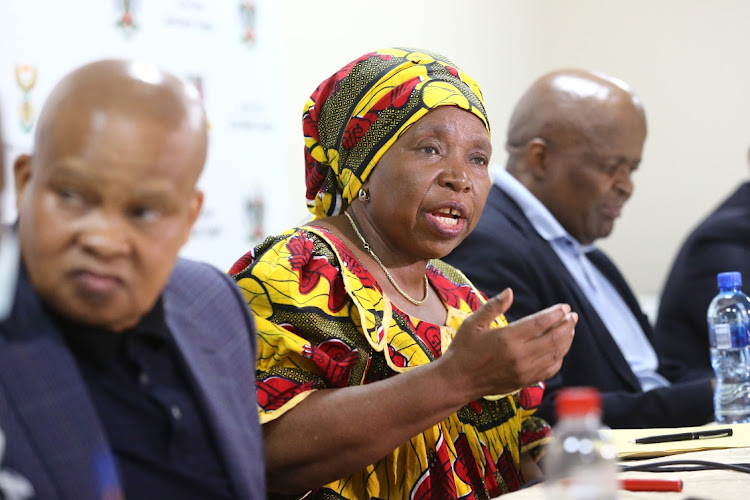 Co-operative governance & traditional affairs minister Nkosazana Dlamini Zuma. Picture: THAPELO MOREBUDI/SUNDAY TIMES