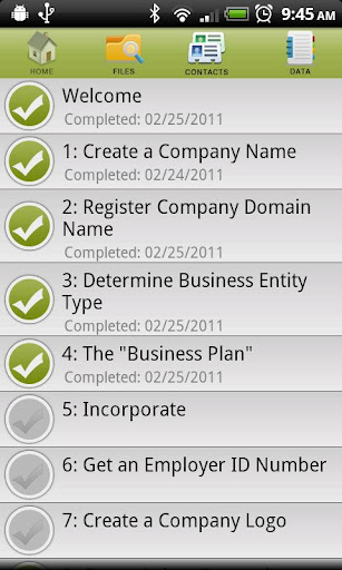 Start Up Checklist apk