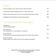 Aqua - The Park menu 4