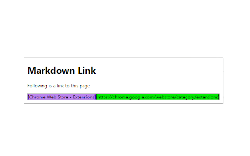 Markdown Link