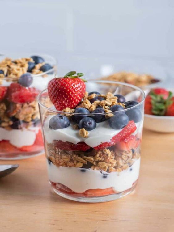 Greek Yoghourt Parfait 