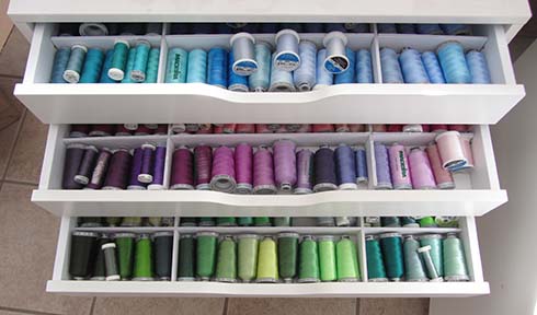 Clever Thread Storage Ideas - Organized 31