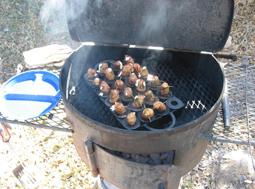 Mouth watering,bacon wrapped food of the Gods!