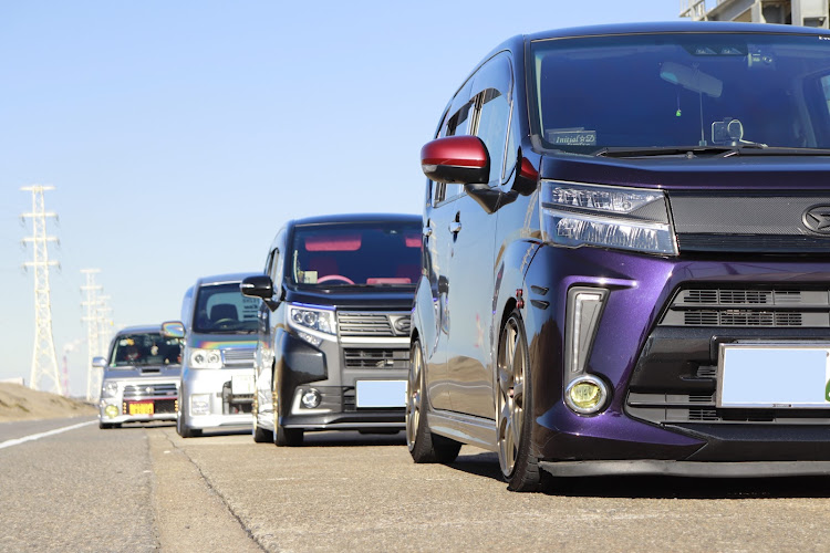 ムーヴカスタムのInitial☆D family・元旦・医療従事者にエールを❗️・人の目は気にしない(笑)に関するカスタム事例の投稿画像1枚目