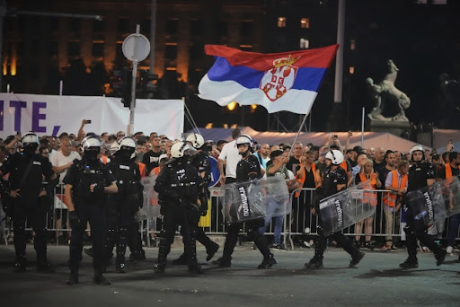 Žandarmerija intervenisala protiv grupe mladića u centru Beograda