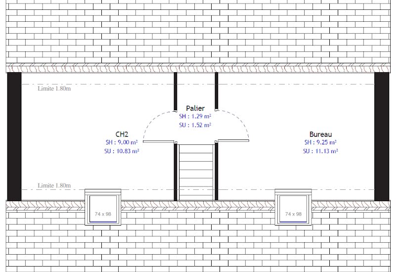  Vente Terrain + Maison - Terrain : 570m² - Maison : 69m² à Grandvilliers (60210) 