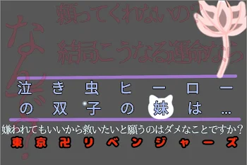 「泣き虫ヒーローの双子の妹は……」のメインビジュアル