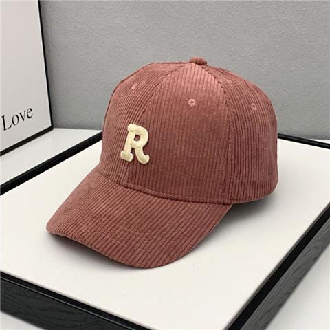 Title 9, Ladies Fashion Corduroy Baseball Cap with Lette...