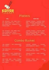 Kong's Kitchen menu 1