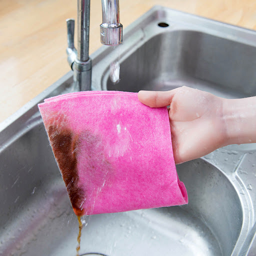 Title 2, Kitchen Absorbent Lint-free and Not Easy to Get...