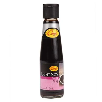 Ongs Ong'S Light Soy Sauce - 210 gm