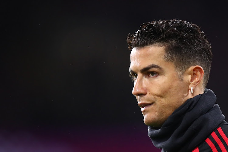 Cristiano Ronaldo of Manchester United during the Premier League match against Burnley at Turf Moor in Burnley on February 8 2022.