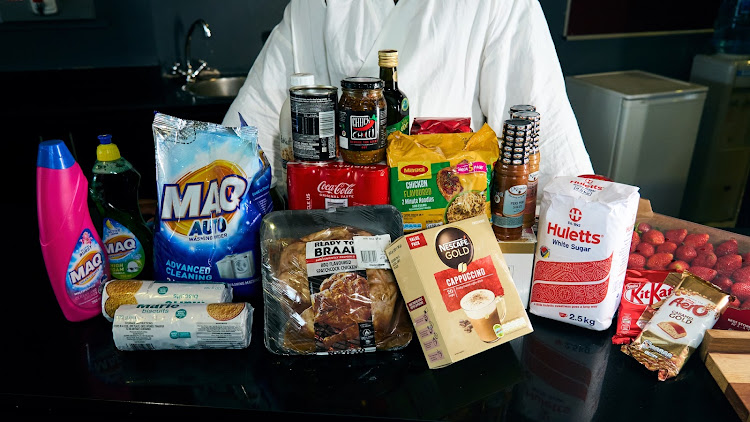 Tjiya's grocery haul of local produce and South African-made goods includes some familiar favourites.