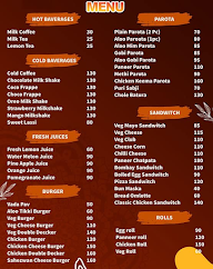 UJ Royal Cafe menu 1