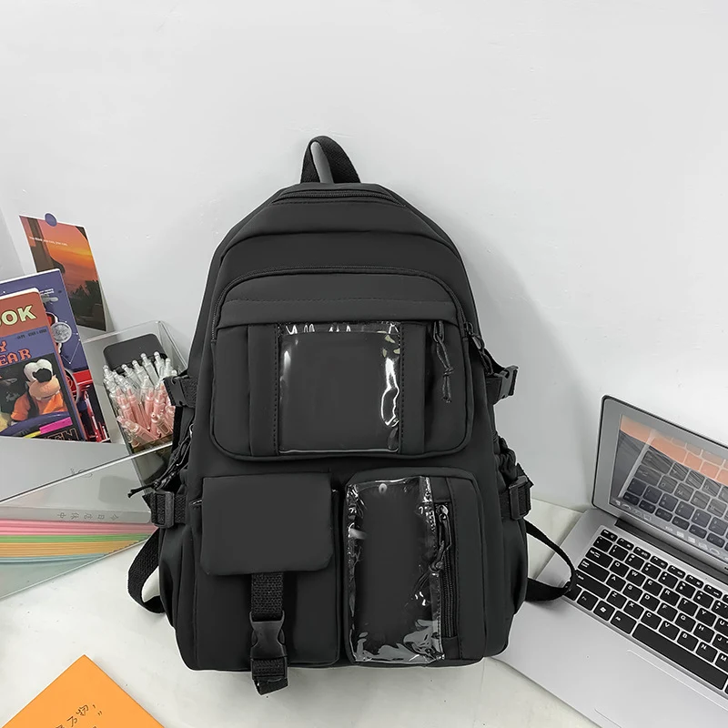 Sac à Dos Mode Simple et Léger Grande Capacité, Idéal pour l'École, le Travail ou les Voyages, Confortable, Pratique et Tendance