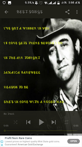 BEST OF DON WILLIAMS  LYRICS