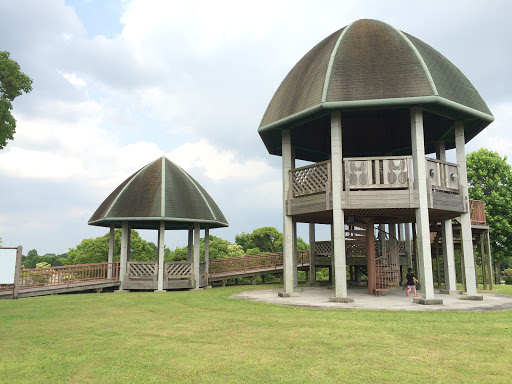 森林公園の見晴らし台