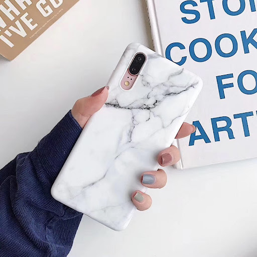 Title 2, Gradient Frosted Coral Marble Phone Case. Offer...
