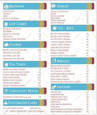 O Cakes menu 5