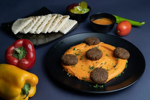 Signature Hummus With Falafel Platter