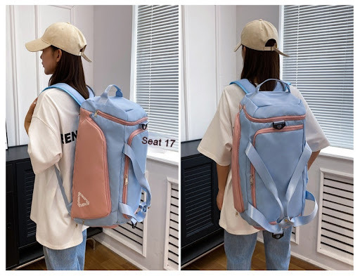Title 3, Dry Wet Separation Backpack Portable Large Capa...