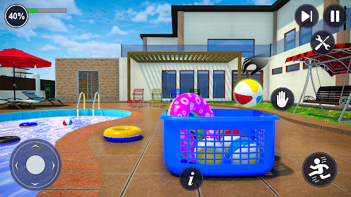 Screenshot Swimming Pool Cleaning Games