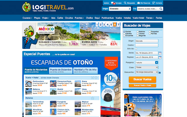 Logitravel.com chrome extension