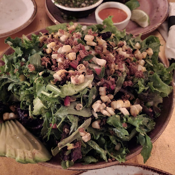 Oct 7, 2022- mixed greens salad