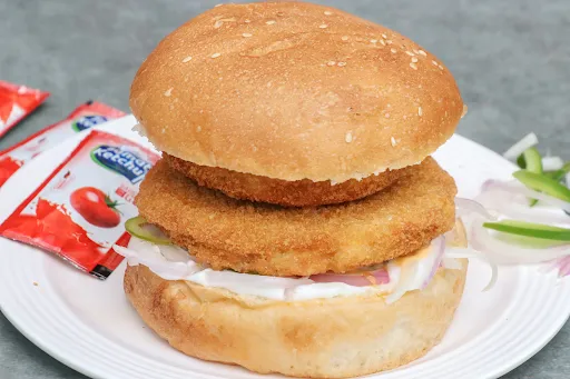 Crunchy Chicken Monster Burger