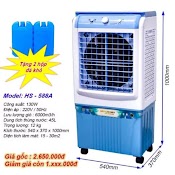 (40L_60L)Quạt Điều Hoà Hơi Nước Hs - 588A/Hs_45A/ Cool Cumer 45L/ Hpcf1 - 032I