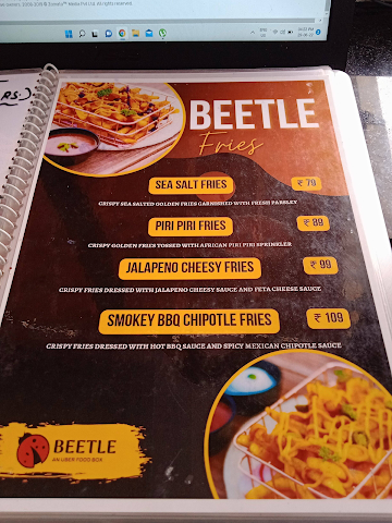 Beetle menu 