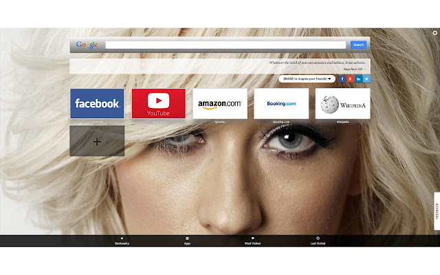 Christina Aguilera New Tab