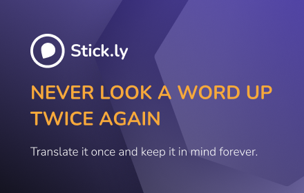 Stick.ly - translate & learn small promo image